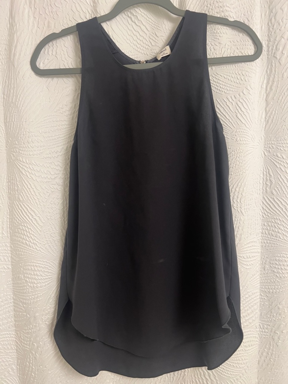 Aritzia Wilfred Black Silk Layered Camisole Sleeveless Women's Top Size XS